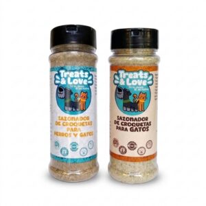 Sazonador de Croquetas Natural: Apetito Irresistible para Perros y Gatos